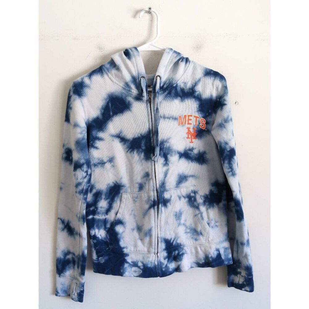 New Era MLB NY Mets Zip-Up Hoodie - Size XS